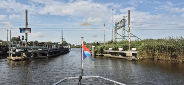 Durchfahrt wird vorbereitet