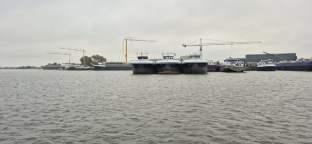 Roboter-Schiffe auf der Maas