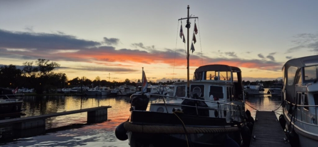 Abendstimmung im Leukermeer