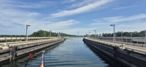 Die Ausfahrt mit 74 m über Boden ist frei.