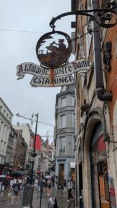 Eine der ältesten Bierkneipen in Bruxelles
