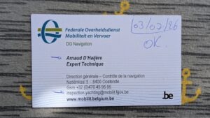 Inspektion an Bord - Alles i.O.